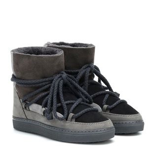 INUIKII Suede Ankle Boots